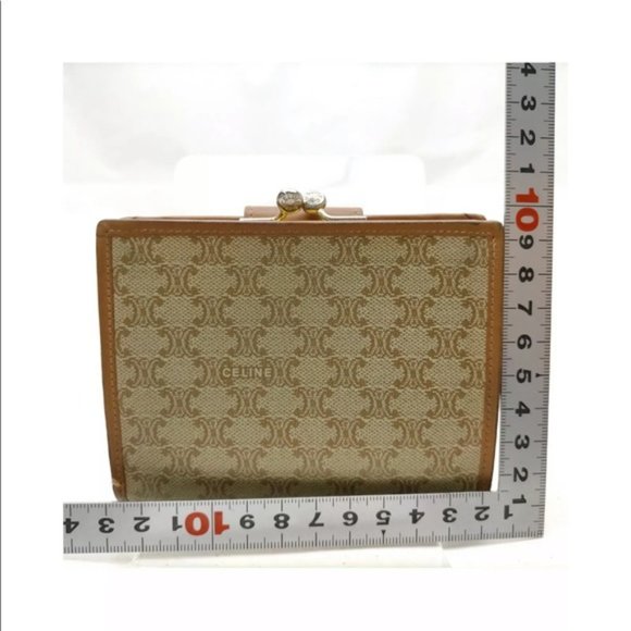 CELINE Wallet PVC Brown - Picture 2 of 7